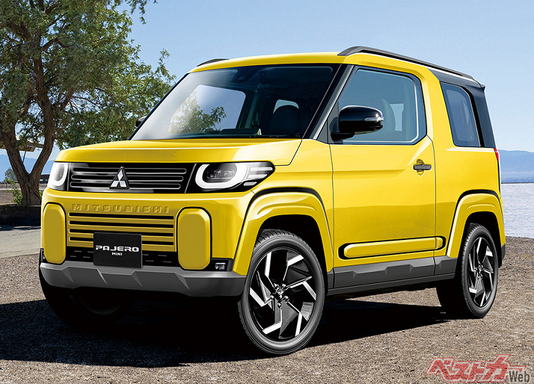 Mitsubishi возродит легендарный внедорожник Mitsubishi Pajero Mini