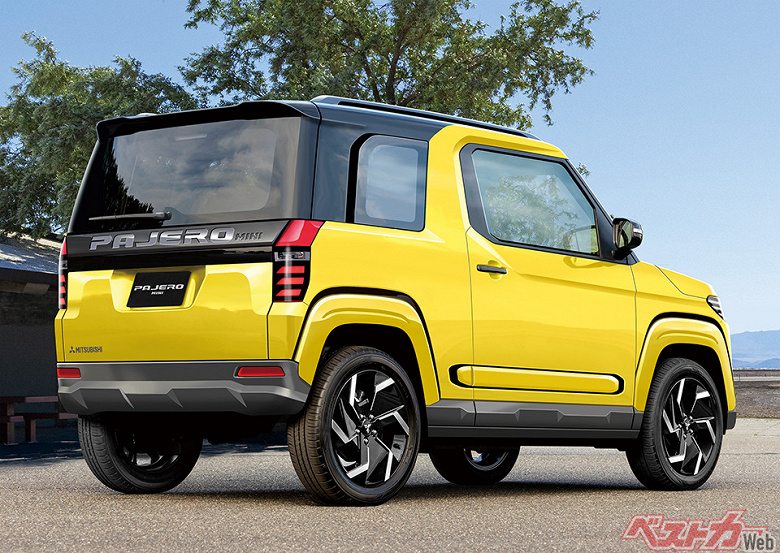 Mitsubishi возродит легендарный внедорожник Mitsubishi Pajero Mini