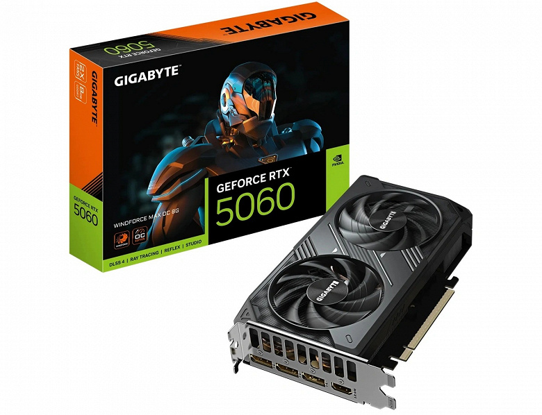 Выпущено уже 60 моделей видеокарт семейства Nvidia Gigabyte RTX 50. Gigabyte добавила ещё шесть моделей