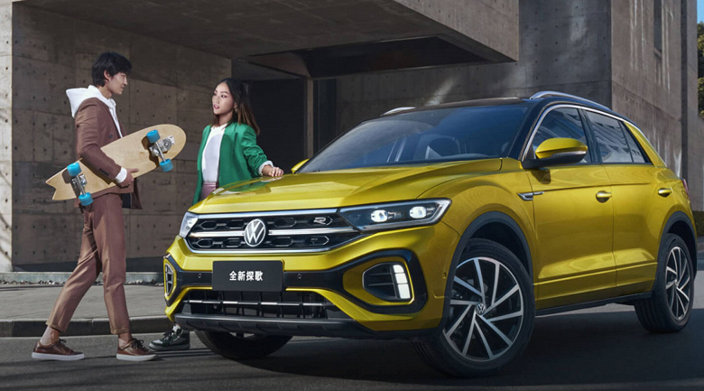 Представлен Volkswagen T-Roc 2025 — очень дорого