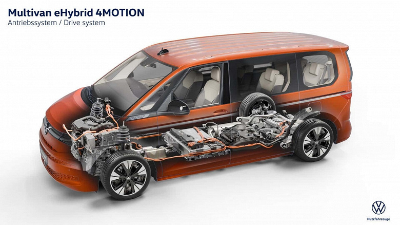 Представлены новейшие Volkswagen Multivan и California, которые могут ездить на бензине и электротяге