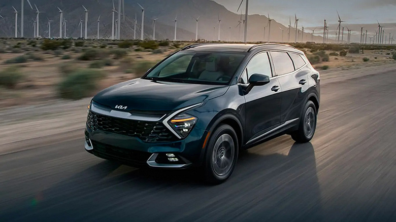 Новый Kia Sportage Hybrid 2025 оказался заметно дешевле прошлогоднего
