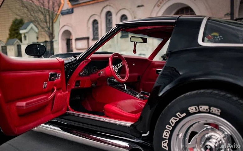 Редкий Chevrolet Corvette C3 в идеале почти без пробега продают в России