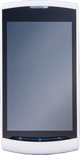 Обзор ZTE Blade+. Лицевая панель коммуникатора