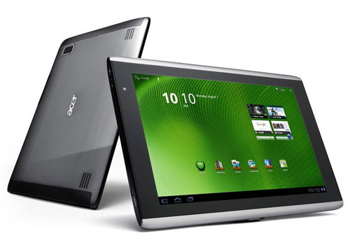 Внешний вид планшета Acer Iconia Tab A500