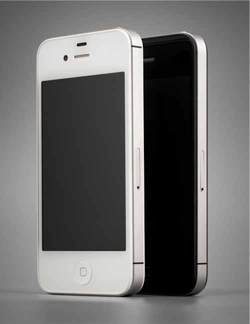Правая сторона iPhone 4S и iPhone 4
