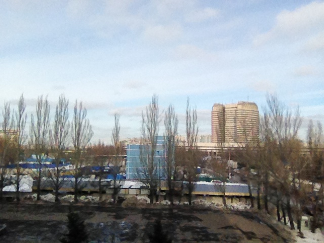 Фотография, снятая фронтальной камерой The New iPad